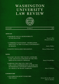 Washington University Law Review